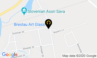 Breslau Art Glass in Breslau map