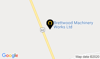 Brettwood Machinery Works Ltd in Madoc map