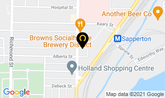 Brewery District Dental in New Westminster map