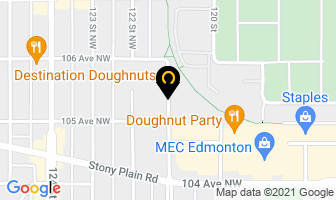 Brian Page-Remax Real Estate in Edmonton map