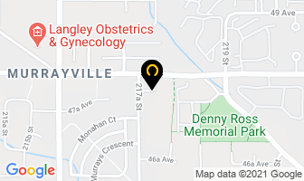 Brian Parkinson Insurance Agencies in Langley map