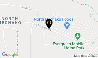 Brian Pion Mobile Home Service in Prince George map