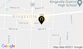 Brian Sanford Accounting in Kingsville map