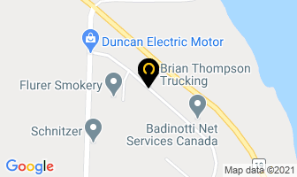 Brian Thompson Trucking Ltd in Gracefield map