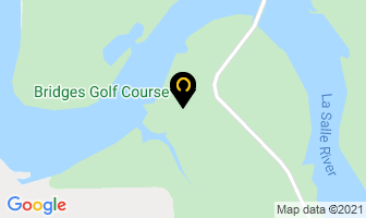 Bridges Golf Course in Harrison Hot Springs map