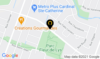Bri&egrave;re Daniel in Sainte-catherine map