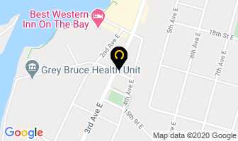 Briggs-Pitre Optometrists in Owen Sound map