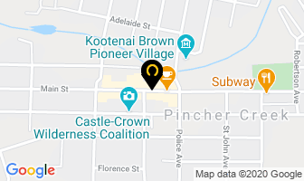 Bright Pearl Restaurant in Pincher Creek map