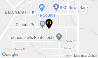 Brighter Futures in Iroquois Falls map