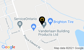 Brighton Custom Rubber Manufacturing Ltd in Brighton map