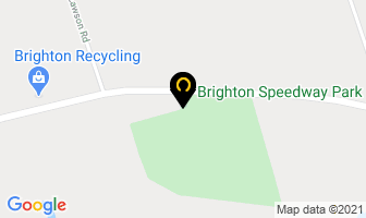Brighton Speedway Park in Brighton map