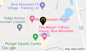 Bright's Gallery in The Blue Mountains map