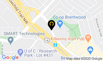 Brisebois Dental Care in Calgary map