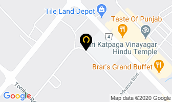 Briskit Gourmet Slow Cooked Sandwiches in Brampton map