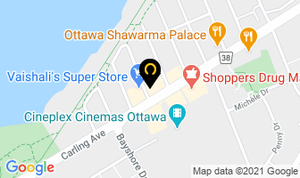 Britannia Hygiene in Guelph map