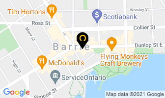 British Arms Pub in Barrie map