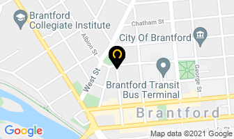 Brittain Group Financial Services Inc in Brantford map