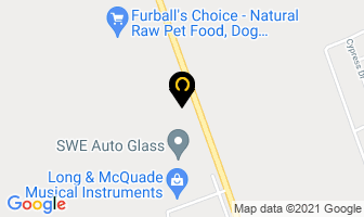 Brittany Auto Sales in Magog map
