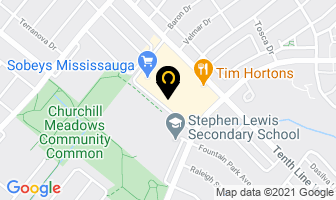 Brittany Glen Veterinary Services in Mississauga map