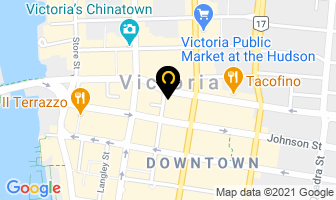 Broad Street Cycles in Victoria map