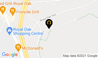 Broadmead Massage Therapy in Victoria map