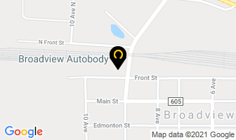 Broadview Autobody Ltd in Broadview map