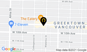 Broadway Barbers Hair Design in Toronto map