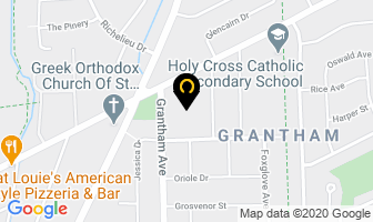 Broadway Lights in St. Catharines map