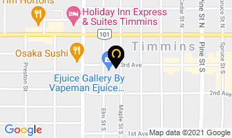 Broadway Restaurant in Steinbach map