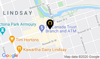 Brock Built - In Specialists in Lindsay map