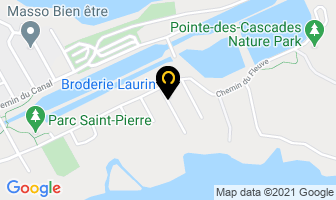Broderie Laurin in Pointe-des-cascades map
