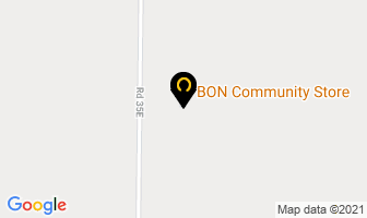 Brokenhead Ojibway Nation Community Store in Libau map