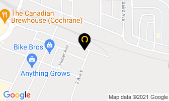 Brokentine Custom Works Ltd in Cochrane map