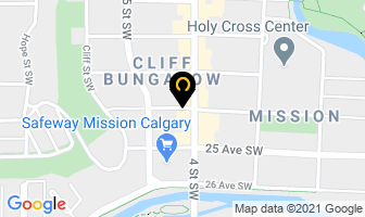 Brolly Legal Recruitment in Calgary map