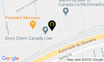 Bromelin Inc in Baie-d'urfé map