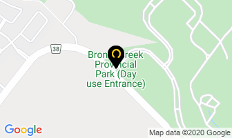 Bronte Creek Provincial Park in Burlington map