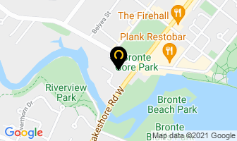 Bronte Harbour Nursery School in Burlington map