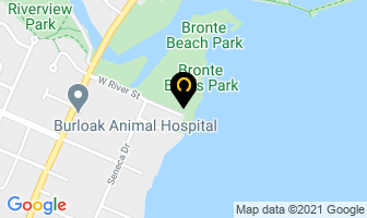 Bronte Historical Society in Burlington map