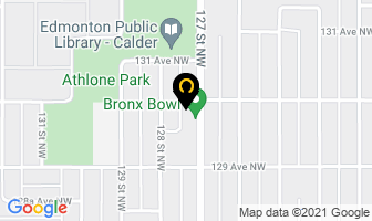 Bronx Bowl in Kenora map