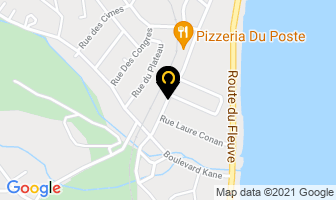 Bronzage Du Sud in La Malbaie map