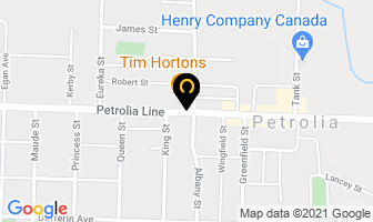 Brooke Telecom Co-Operative Ltd in Petrolia map