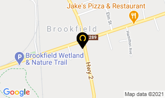 Brookfield Bakery Ltd in Brookfield map