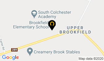 Brookfield Elementary School in Brookfield map