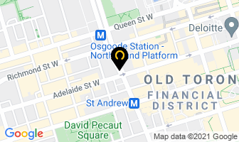 Brookfield Property Management in Toronto map