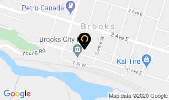 Brooks Electric in Brooks map