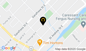 Brooks Insurance & Financial Services in Fergus map