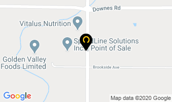 Brookside Foods Ltd in Timmins map