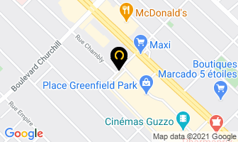 Brossard Bagle Inc in Greenfield Park map