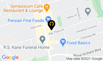 Brothers Convenience in Markham map