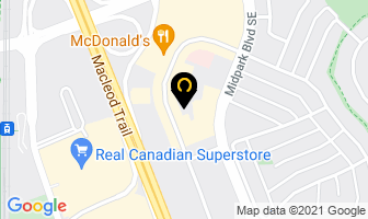 Brown Doreen A Re/max in Calgary map